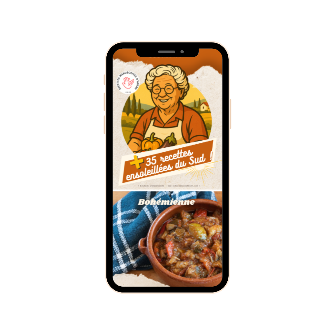 Cuisine ensoleillée chez mamie +35 Recettes - (E-BOOK)